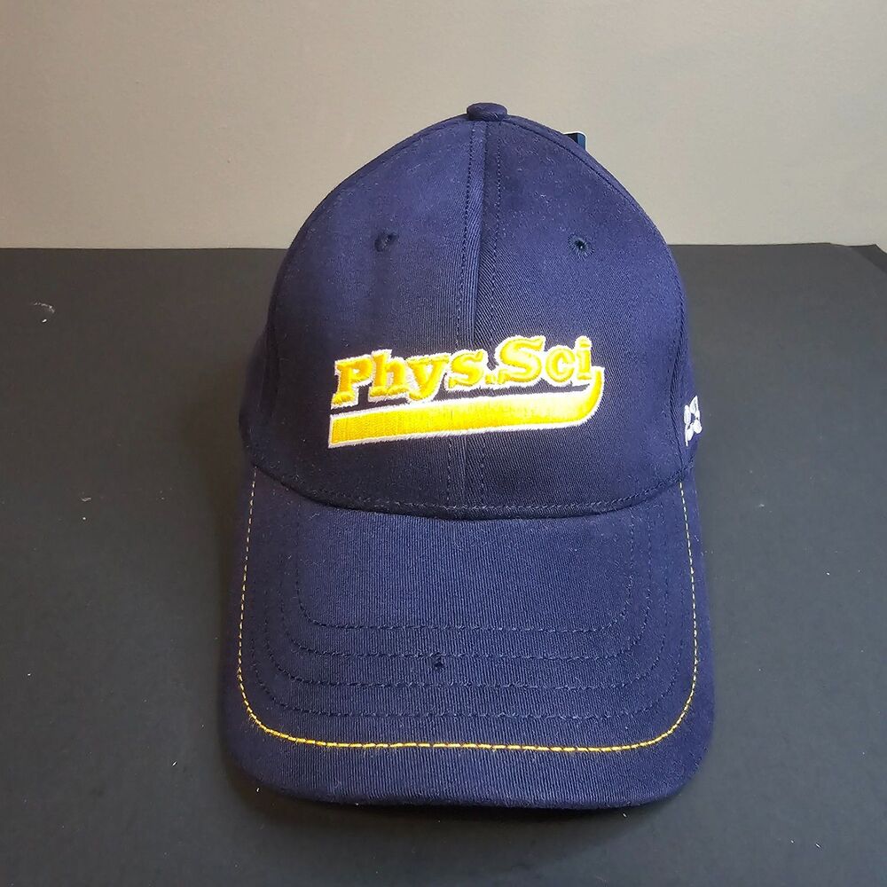 NWOT Blue Phys Sci 23 Baseball Cap Hat One Size Fits All